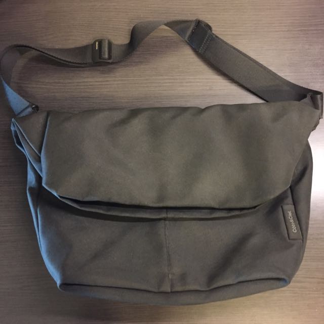 Cote Et Ciel 13 Laptop Messenger Bag Black Men S Fashion Bags Briefcases On Carousell