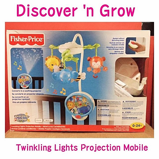 fisher price twinkling lights projection mobile