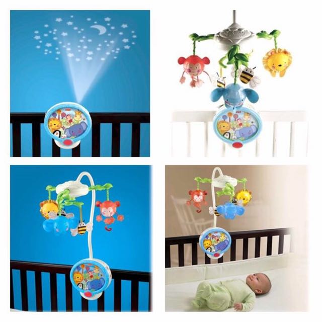 fisher price twinkling lights projection mobile