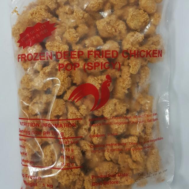 Frozen Spicy Chicken Popcorn 1kg Food Drinks Instant Food On Carousell