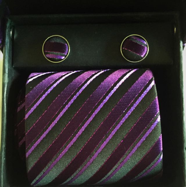 giorgio armani tie and cufflink set