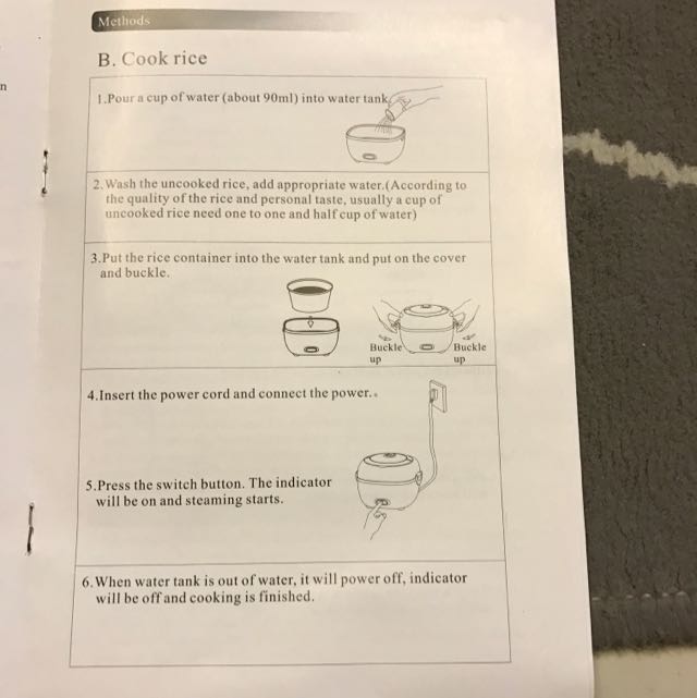 Kessler Multifunction Electric Lunch Box (KES02A), TV & Home Appliances, Kitchen Appliances