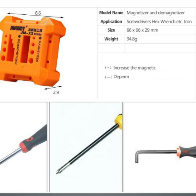 Magnetizer Demagnetizer Accessories Magnetizing Metal Tools Jm X2