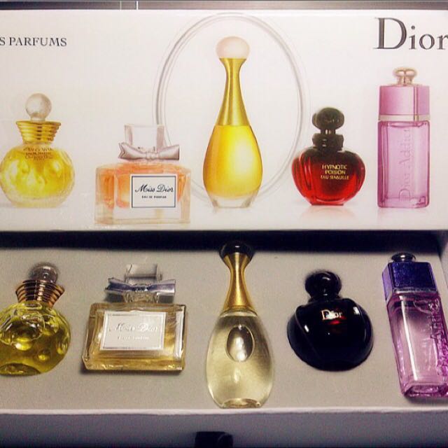 Christian Dior Les Parfums Miniature Collection 5 Piece Set – Dreamy  Fragrance