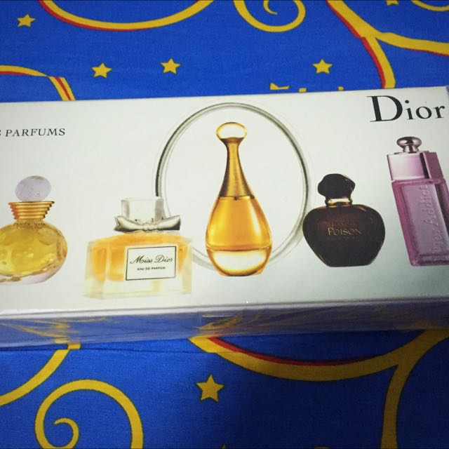 Christian Dior Les Parfums Miniature Collection 5 Piece Set – Dreamy  Fragrance