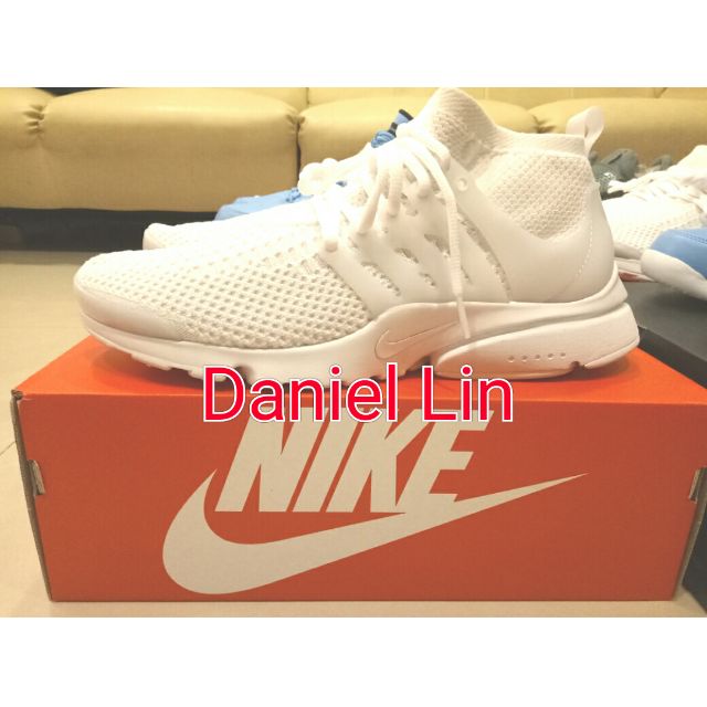 presto flyknit ultra white