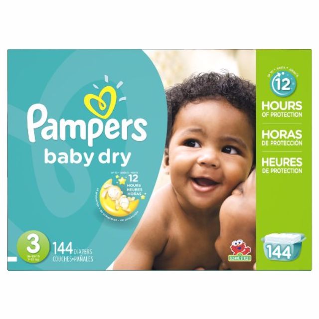 pampers giant pack size 3