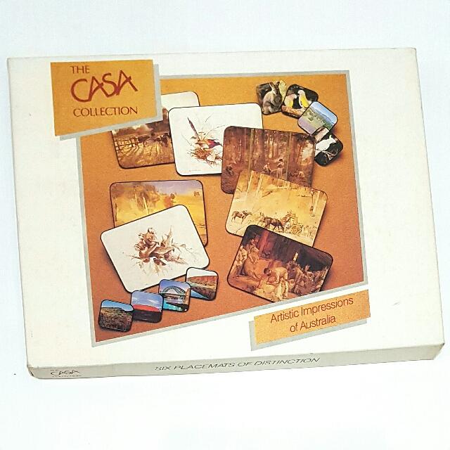 Placemats Casa Collection (Artistic Impressions Of Australia