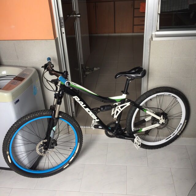 Raleigh Full Suspension Rune, Sports Equipment, Bicycles & Parts ...