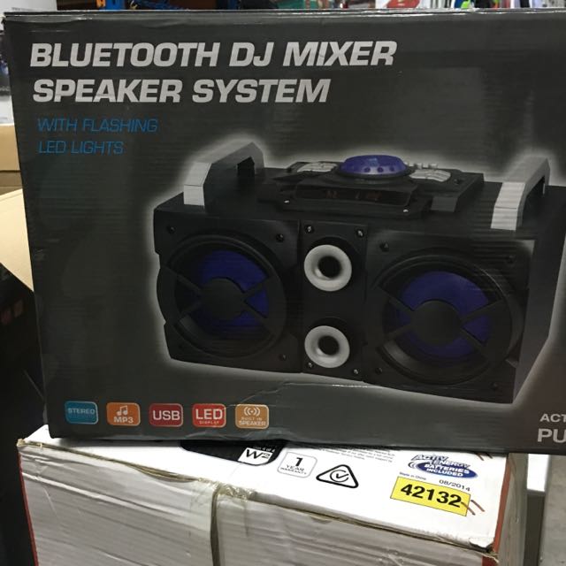 bluetooth dj speaker system