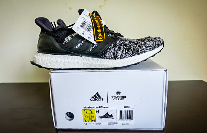 ultra boost Reigning Champ Size 9 Golden Size Men s Fashion