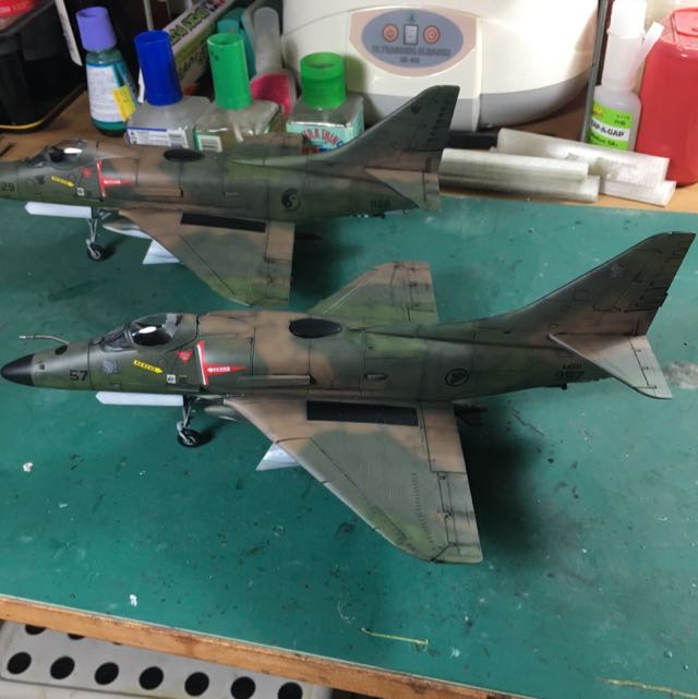 1/48 A4 Super Sky hawk RSAF, Hobbies & Toys, Toys & Games on Carousell