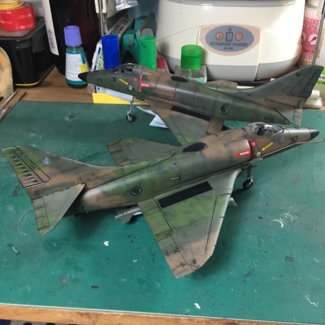 1/48 A4 Super Sky hawk RSAF, Hobbies & Toys, Toys & Games on Carousell