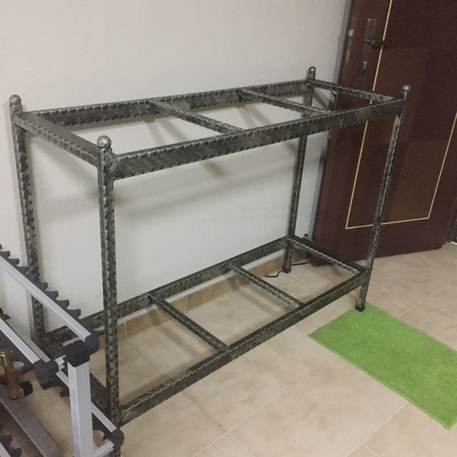 4ft X 1.5ft Wrought Iron Fish Tank Stand, Pet Supplies, Homes & Other