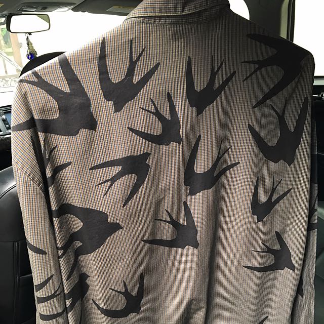 Alexander mcqueen hotsell bird shirt