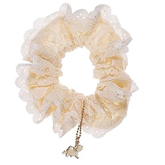 Disney Marie Lace Scrunchie Hair Tie Women S Fashion Accessories
