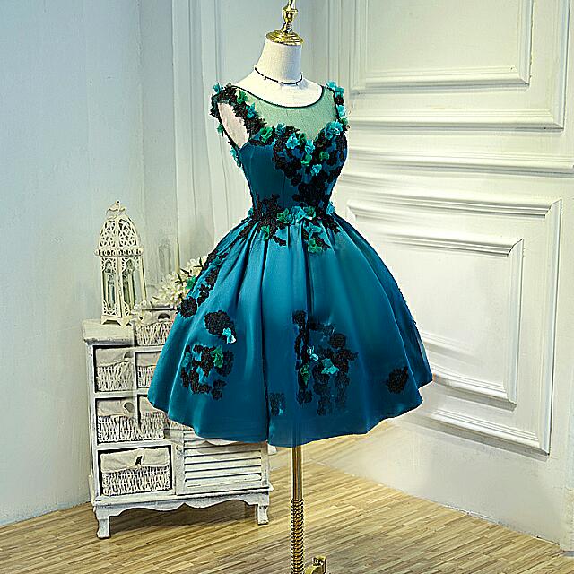 Flower Fantasy Cocktail Dress, Women's Fashion, Dresses & Sets, Evening  Dresses & Gowns on Carousell
