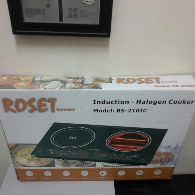 Induction halogen Cooker, TV & Home Appliances, Kitchen Appliances