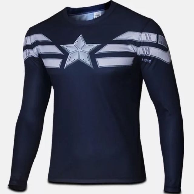 dri fit captain america shirt