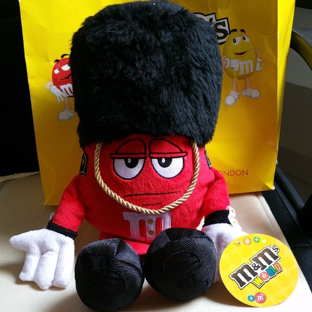 m&m soft toy