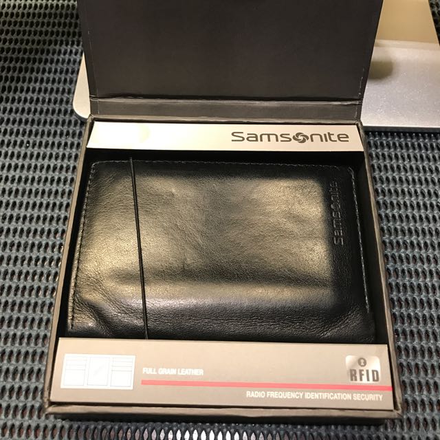 Dompet Samsonite Leather Wallet 