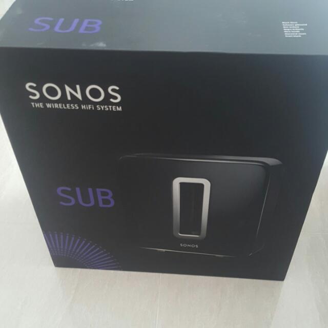 sonos sub box