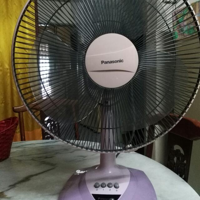 Table Fan Panasonic Kipas Meja Kitchen Appliances On Carousell