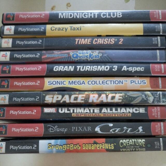 Used PS2 Games (2), Video Gaming, Video Games, PlayStation on Carousell