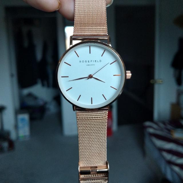 Rosefield watch rose store gold