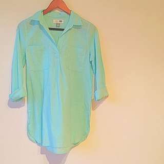 Bright Baby Blue Dress Size S (Fits Like A Medium)
