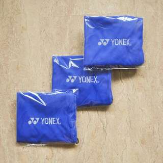 Blue Badminton Racket Drawstring Cloth Bag!