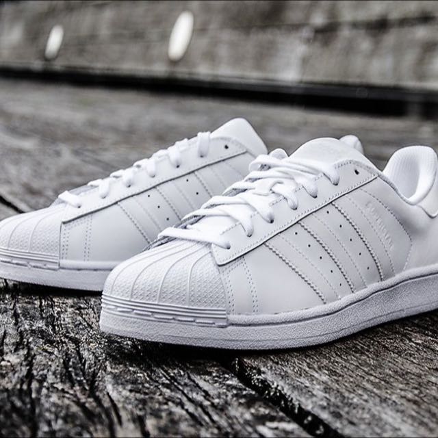 Superstar triple white on sale