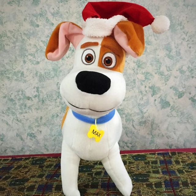 max the dog stuffed animal