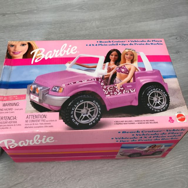 barbie beach cruiser jeep