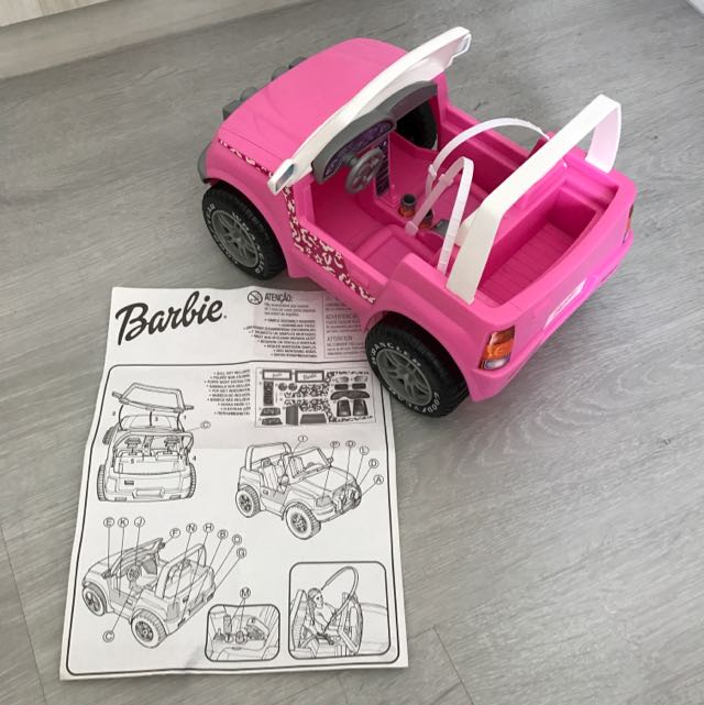 barbie beach cruiser jeep