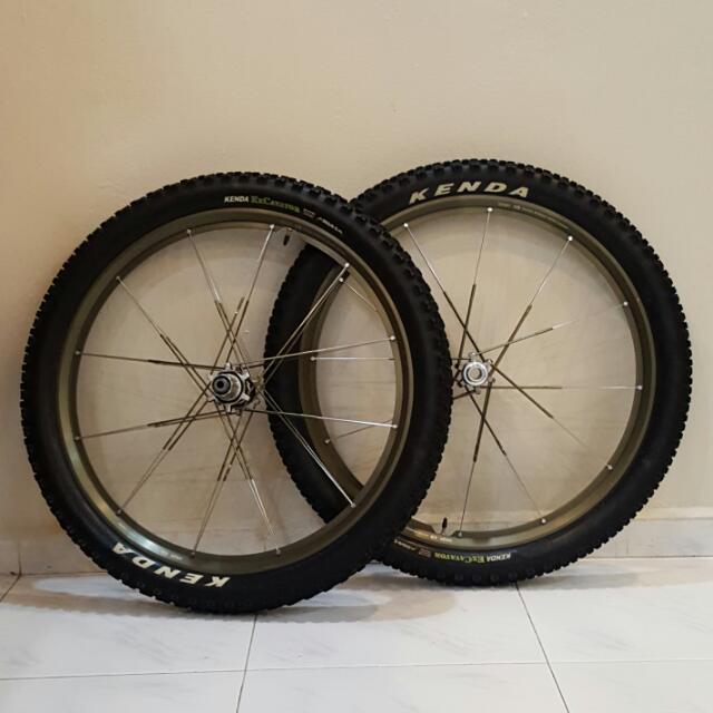 crank brothers SAGE ホイールセット 前後輪 MTB用