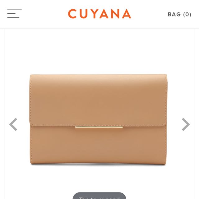 Cuyana shop convertible clutch