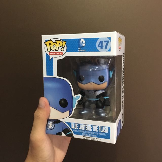 blue lantern flash funko pop