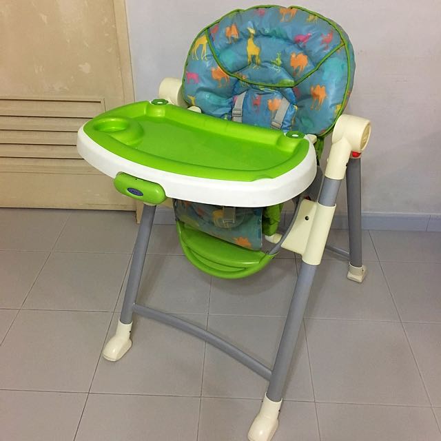 Graco high chair sale green