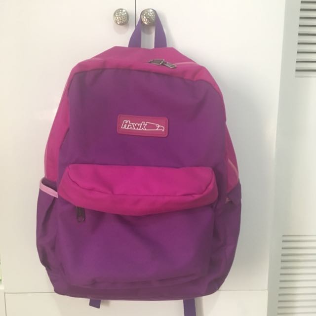 Hawk bag pink violet cheap