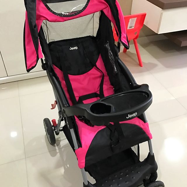 jeep cherokee sport stroller pink