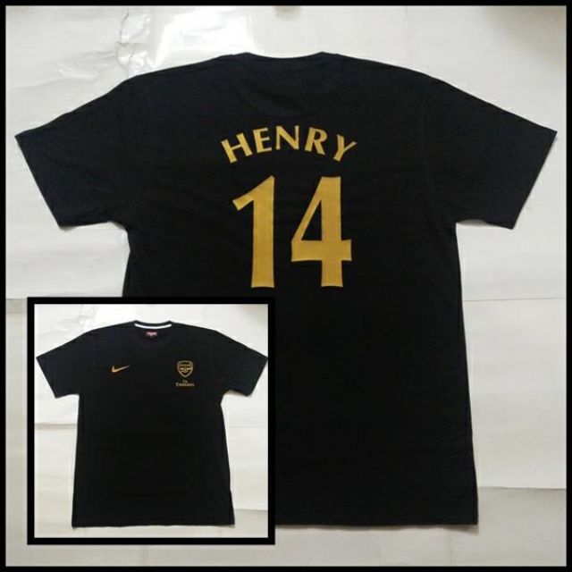 Kaos Arsenal Custom Henry 14 Black Kaos Arsenal Jersey Arsenal T Shirt Arsenal Kaos Custom Kaos Puma Kaos Pria Kaos Murah Olshop Fashion Olshop Pria Di Carousell