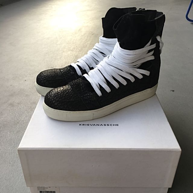 kris van assche multi lace