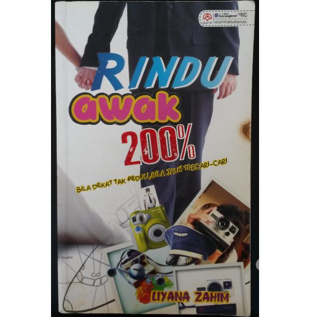 Malay Novel Rindu Awak 200 Liyana Zahim Books Stationery Fiction On Carousell