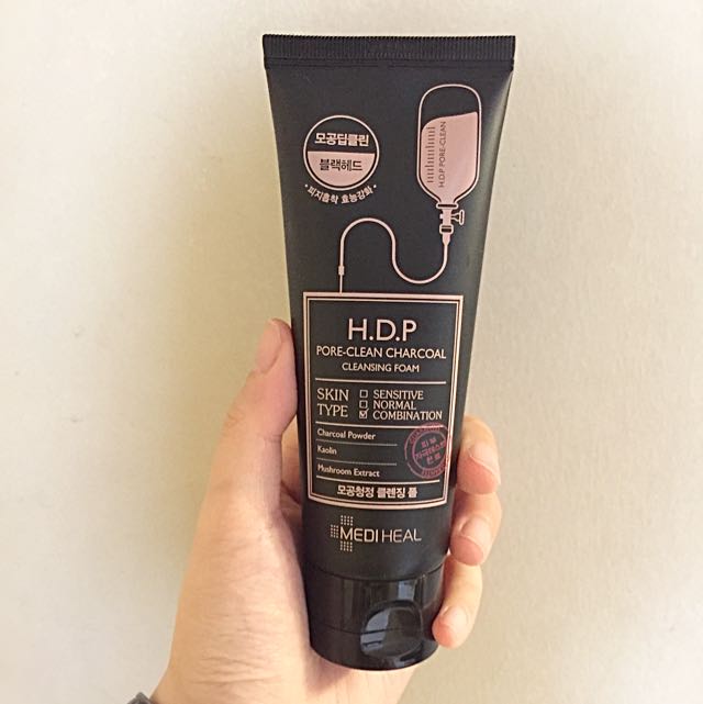 mediheal pore clean cleansing foam