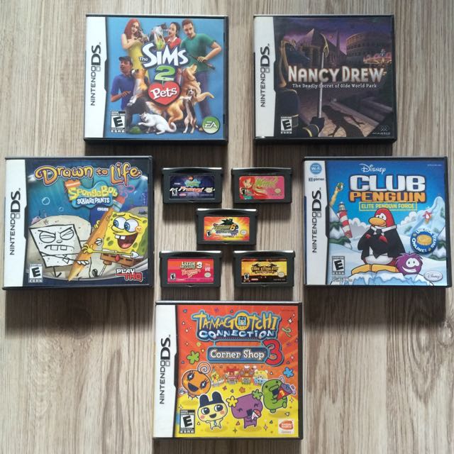Nintendo Ds And Gba Game Cartridges Video Gaming Video Game Consoles Nintendo On Carousell