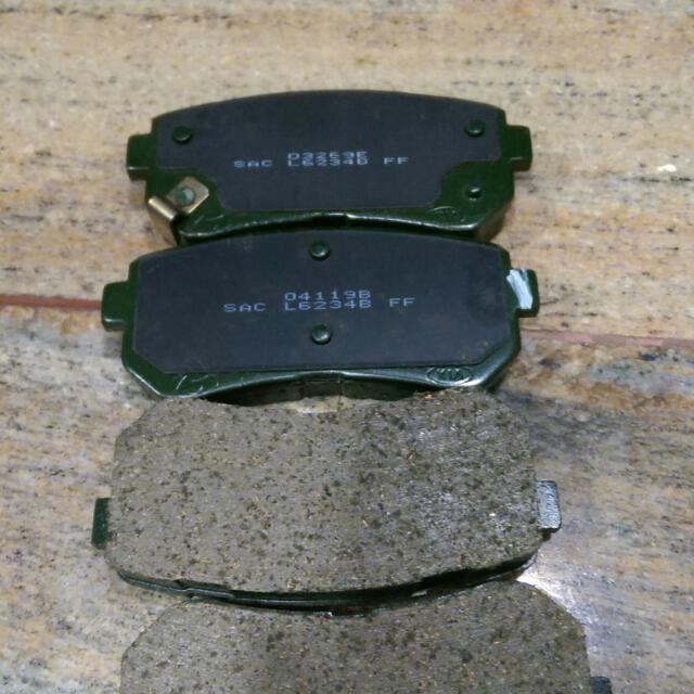 Original Kia Cerato Forte Front And Rear Brake Pads, Car Accessories on