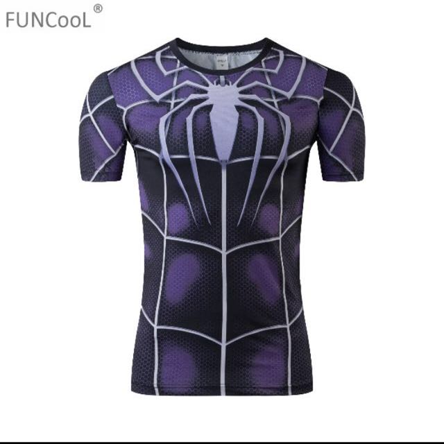 under armour spiderman compression shirt
