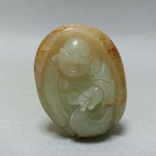 和田玉弥勒佛山子 Hetian Jade Maitreya In The Mountain