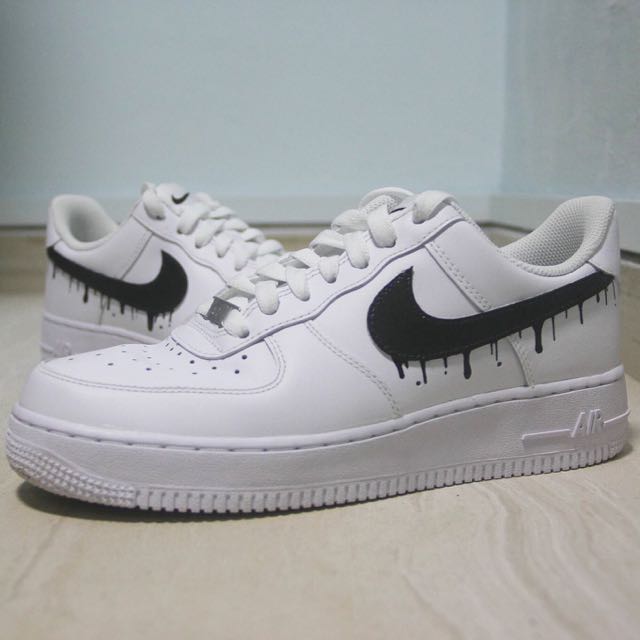 Air Force 1 One Low Customs Dripping 
